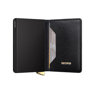 Secrid Premium Slim Wallet Emboss Diamond Black