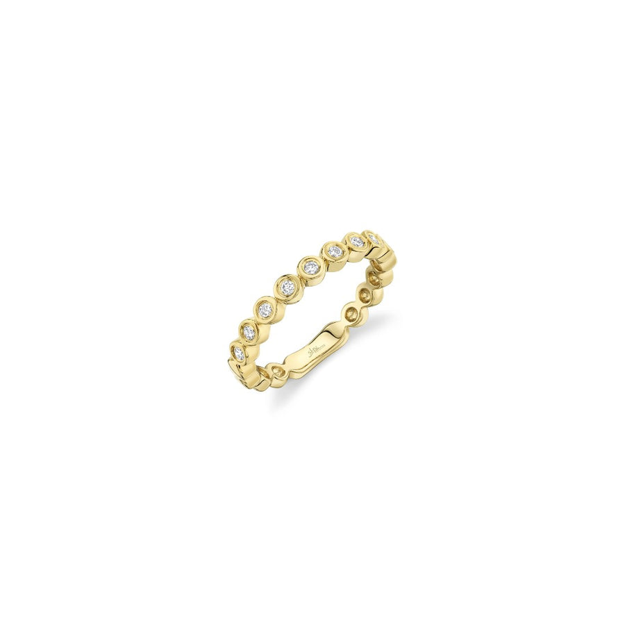Shy Creation Bezel Diamond Ring