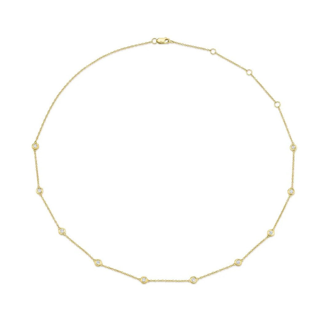 Shy Creation By the Yard Diamond Necklace