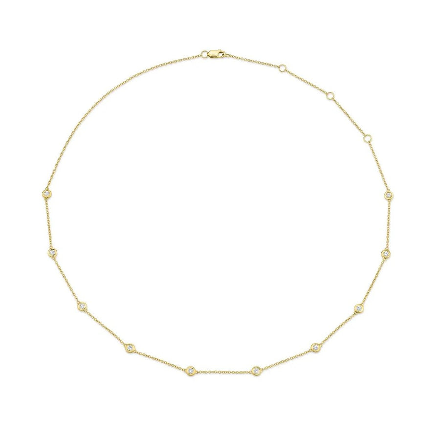 Shy Creation By the Yard Diamond Necklace