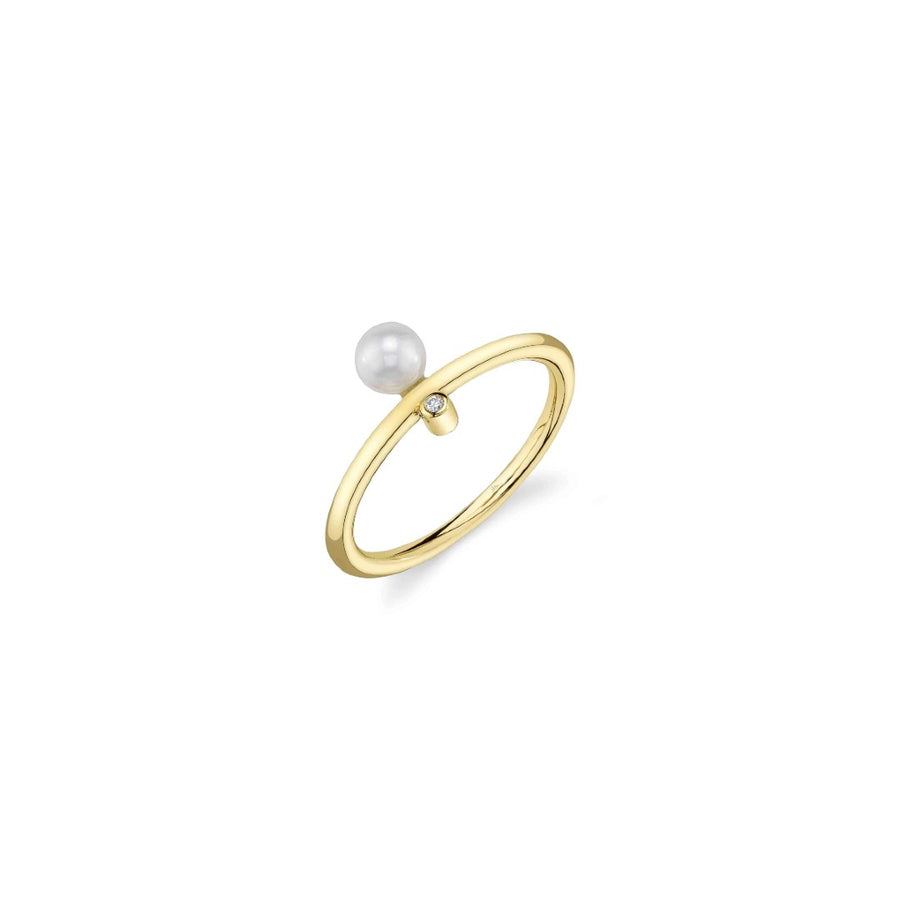 Shy Creation Cultured Pearl Ring