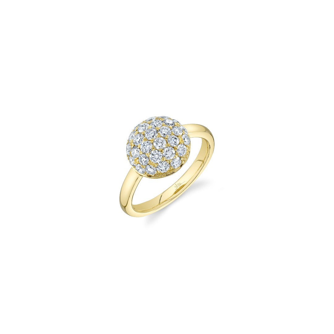 Shy Creation Diamond 1.27ctw Circle Ring