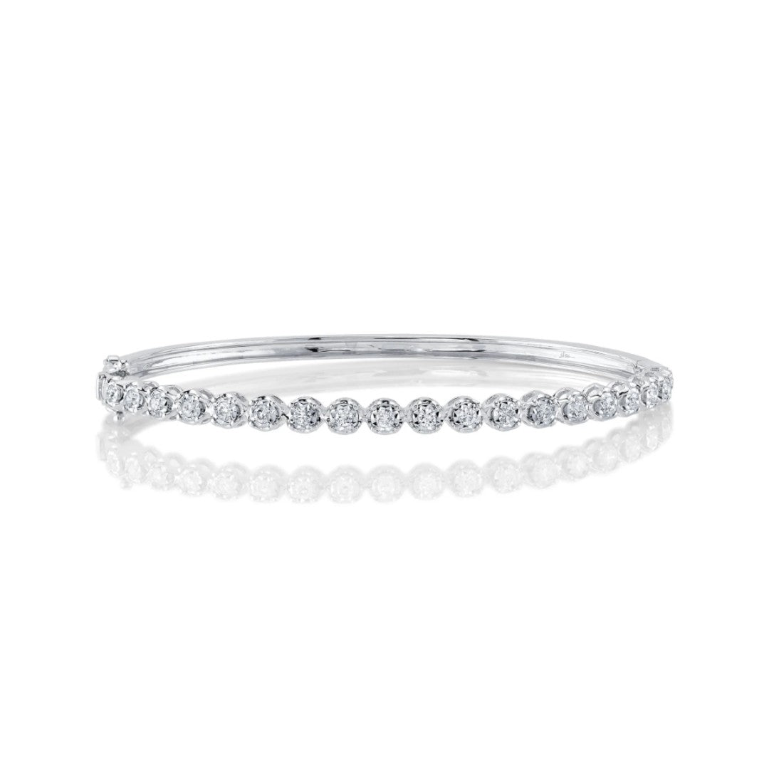 Shy Creation Diamond Bangle Bracelet