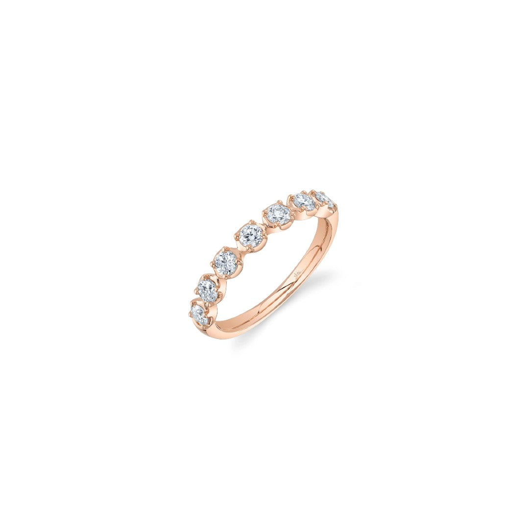 Shy Creation Diamond Crown Setting Ring