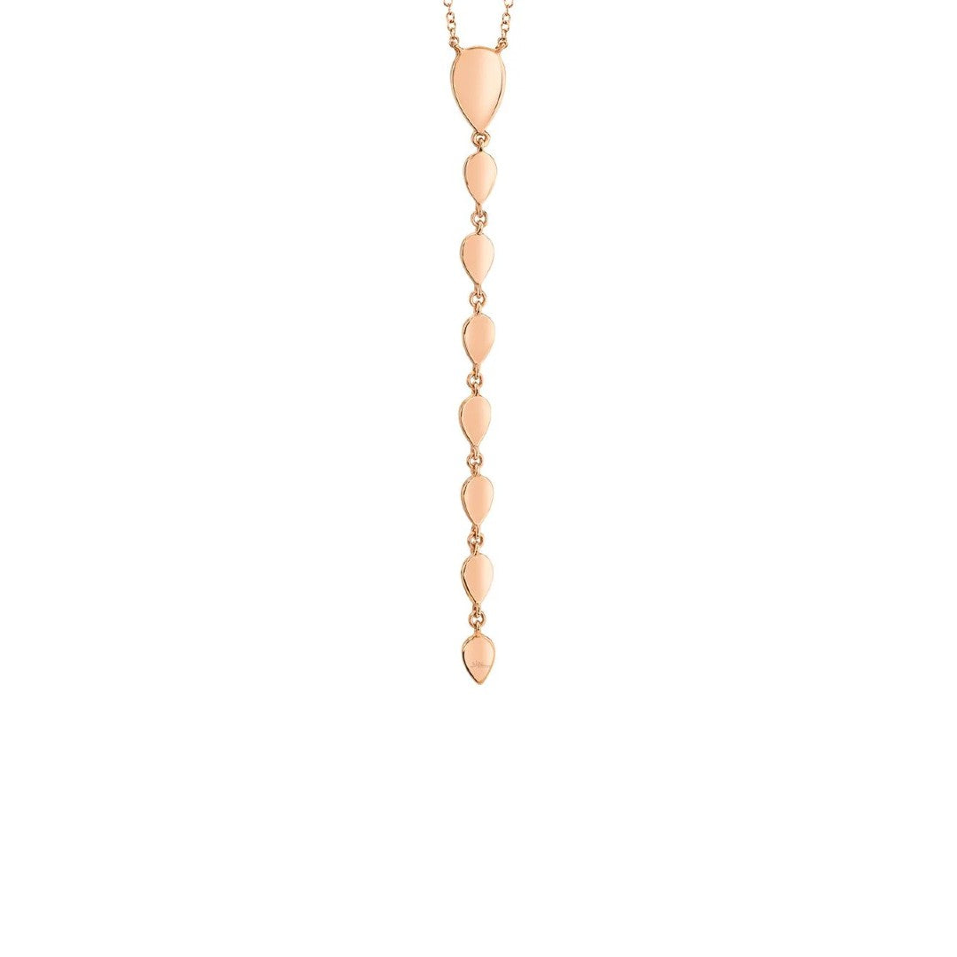 Shy Creation Diamond Lariat Necklace