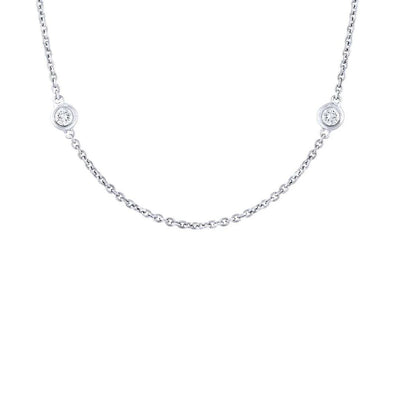 Shy Creation Diamond by the Yard Necklace