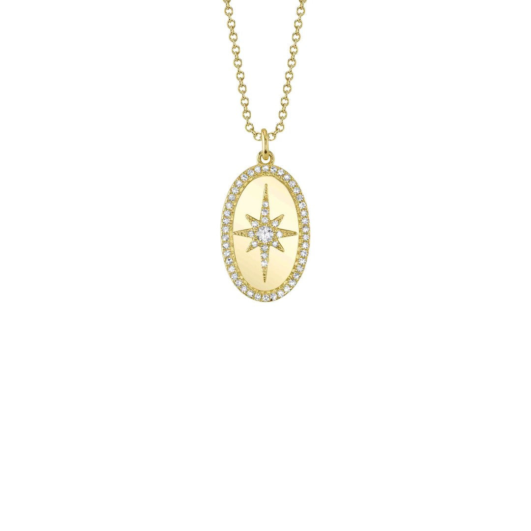 Shy Creation Diamond North Star Necklace