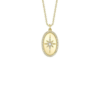Shy Creation Diamond North Star Necklace