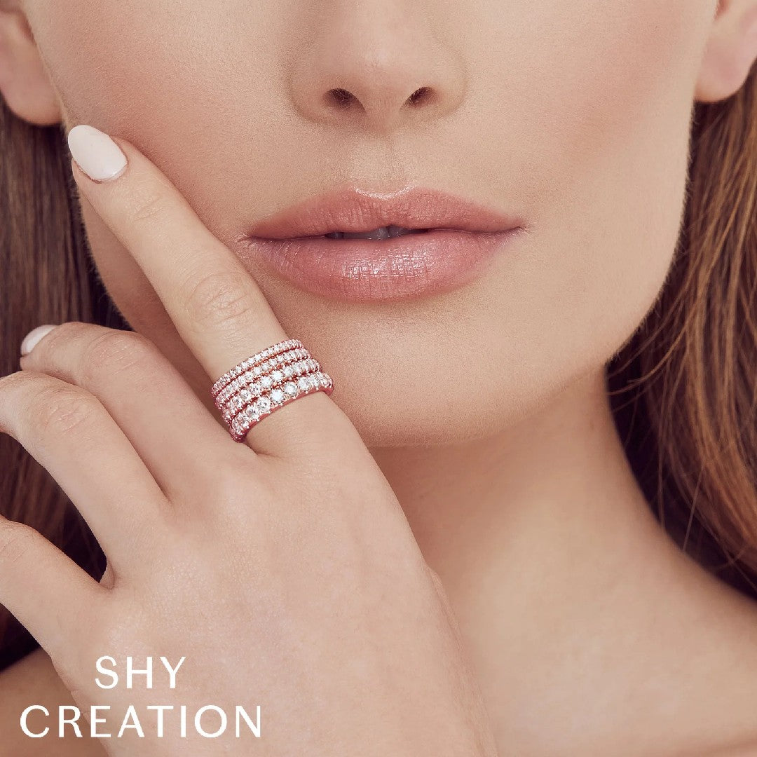 Shy Creation Eternity Diamond Ring