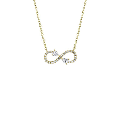 Shy Creation Infinity Diamond Necklace