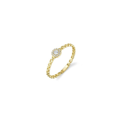 Shy Creation Link Diamond Ring