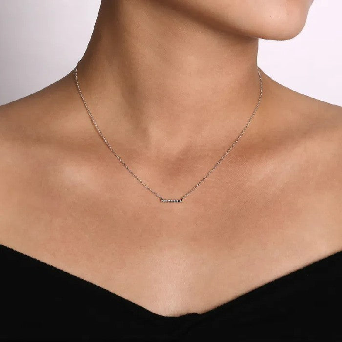 Gabriel & Co. Bujukan Beaded Bar Necklace