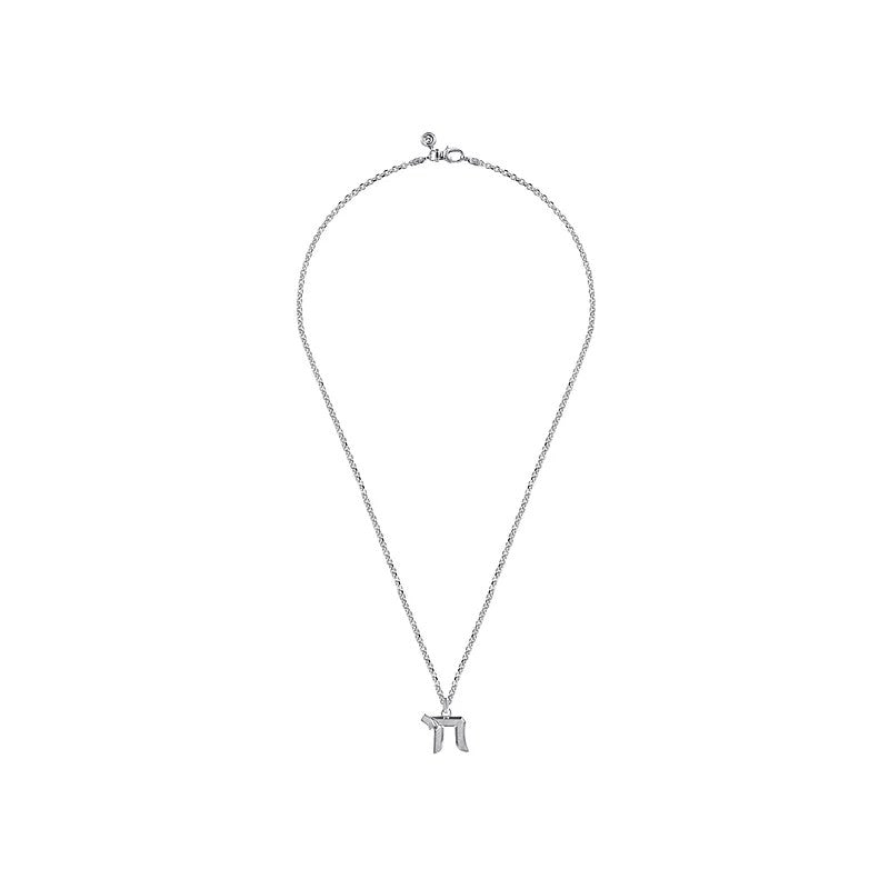 Gabriel & Co. Chai Pendant Men's Necklace