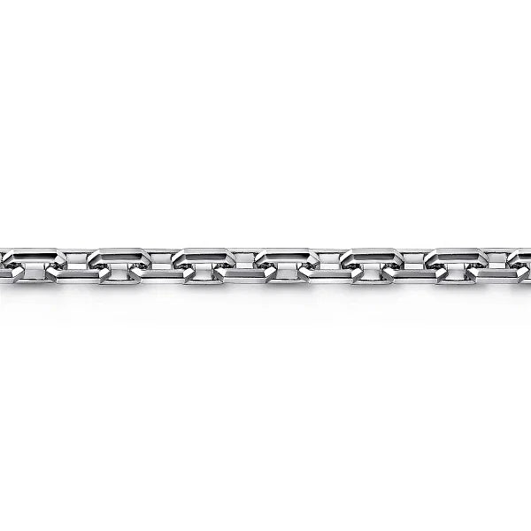 Gabriel & Co. Faceted Chain Men's Bracelet