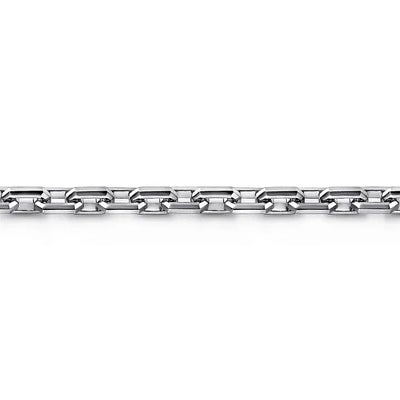 Gabriel & Co. Faceted Chain Men's Bracelet