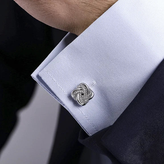 Gabriel & Co. Double Love Knot Cufflinks
