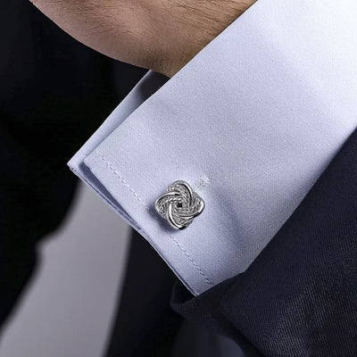 Gabriel & Co. Double Love Knot Cufflinks