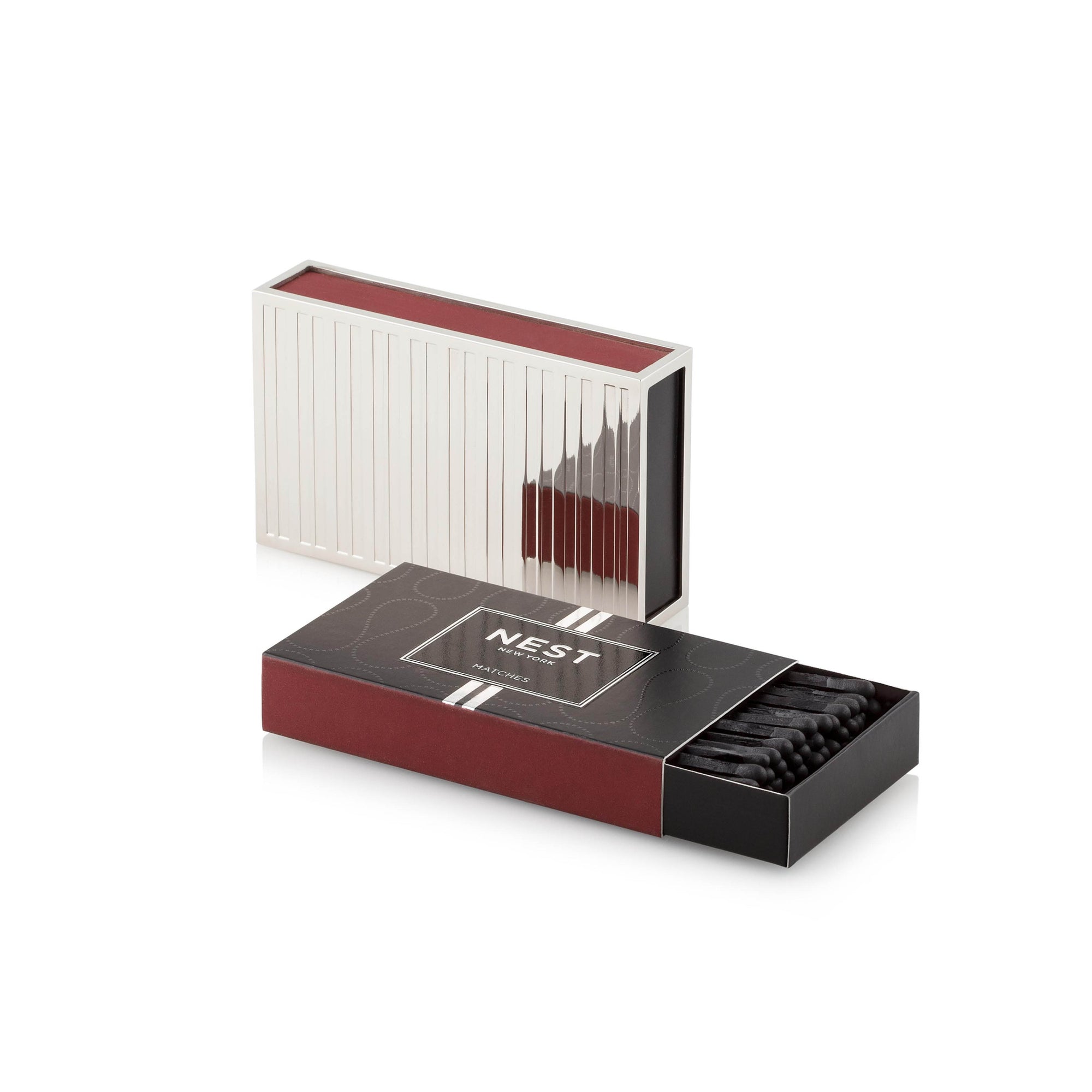 NEST Fragrances Silver Matchbox Holder