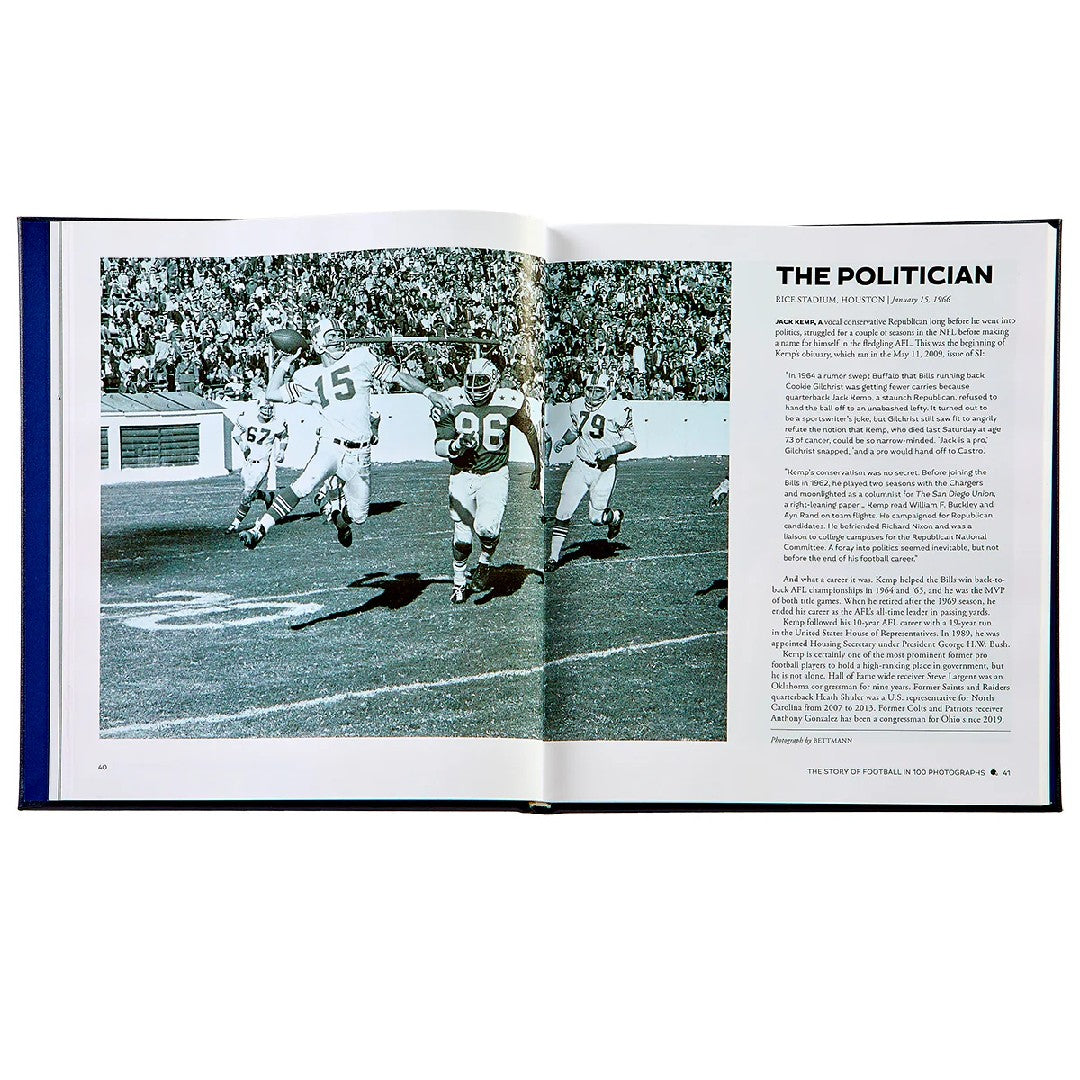 The Story of Football Leather Bound Keepsake Book