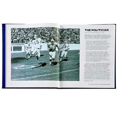 The Story of Football Leather Bound Keepsake Book