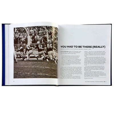 The Story of Football Leather Bound Keepsake Book