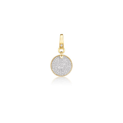 Tara Mikolay Diamond Disc Charm