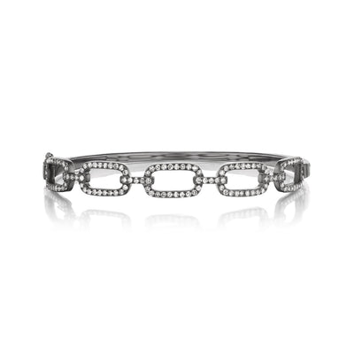 Tara Mikolay Diamond Links Bangle