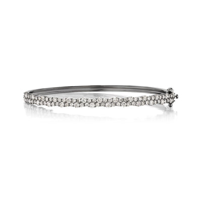 Tara Mikolay Scattered Diamond Bangle