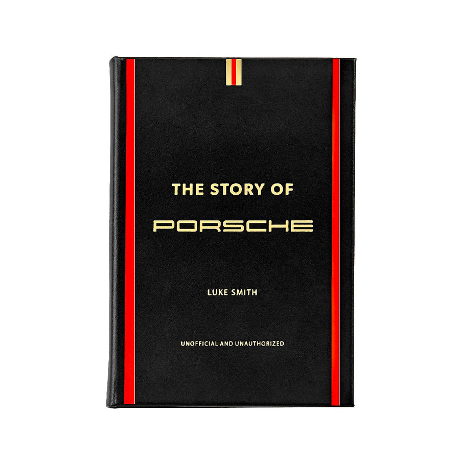 The Story of Porsche Leather Bound Keepsake Book
