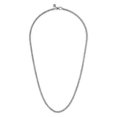 Gabriel & Co. Men's 3.20mm Wheat Chain Necklace