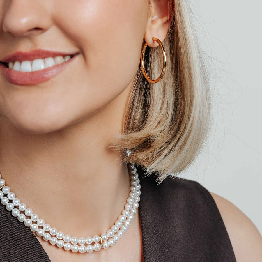 Ti Sento Milano Large Hoops