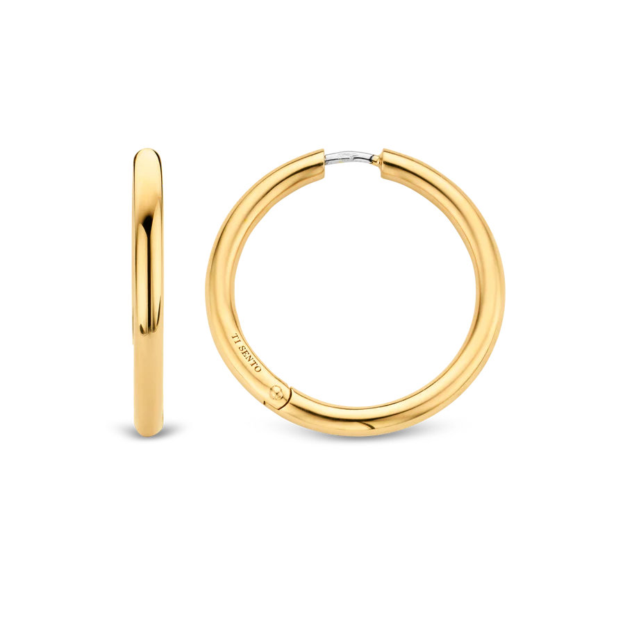 Ti Sento Milano Classic Hoop Earrings