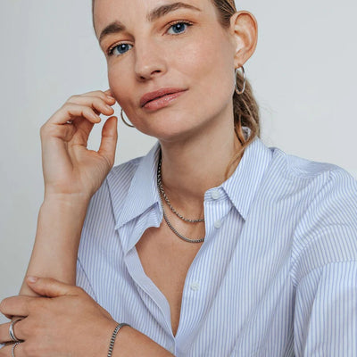 Ti Sento Milano Large Hoops