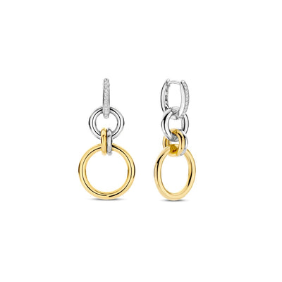 Ti Sento Milano Interlinked Hoop Earrings