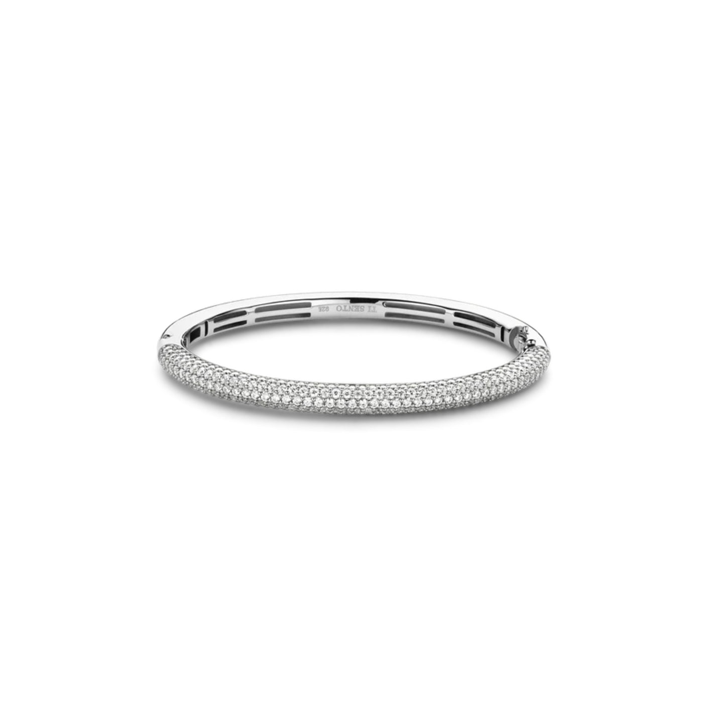 Ti Sento Milano Pave Bangle Bracelet