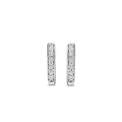 Ti Sento Milano Mini Zirconia Huggie Hoops