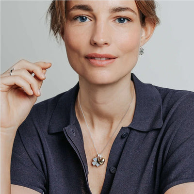 Ti Sento Milano Mother of Pearl Clover Necklace