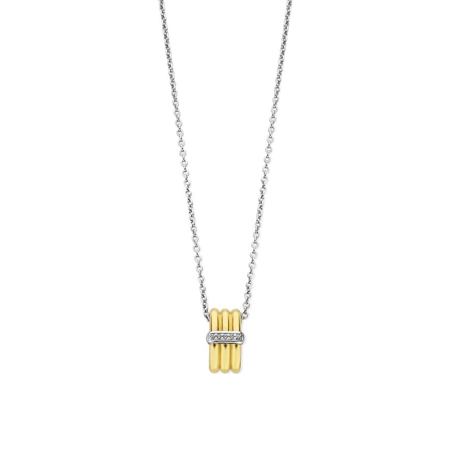 Ti Sento Milano Ring Trio Necklace