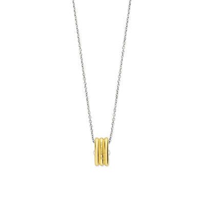 Ti Sento Milano Ring Trio Necklace