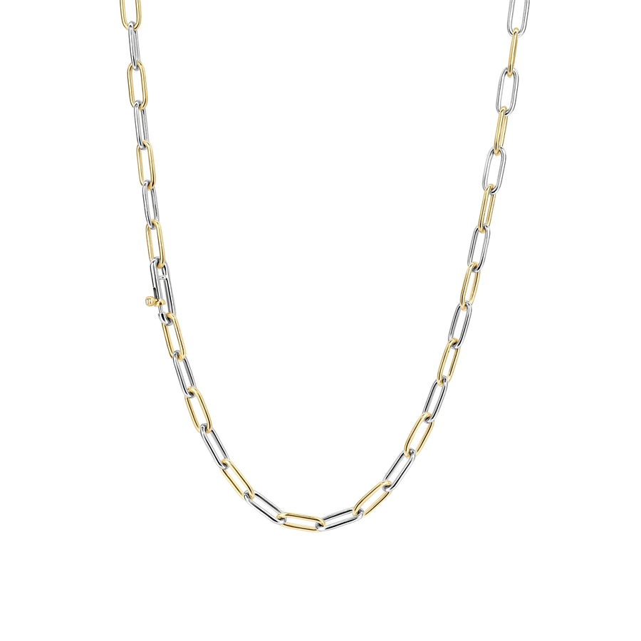 Ti Sento Milano Light Rectangle Chain Link Necklace