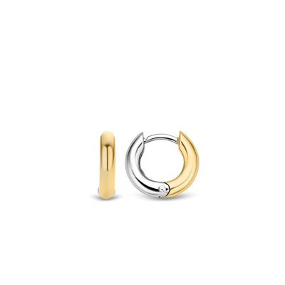 Ti Sento Milano Two-Tone Huggie Hoops