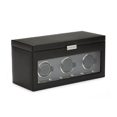 WOLF Viceroy Triple Watch Winder with Storage
