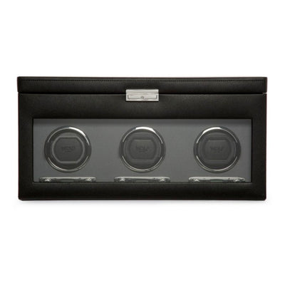 WOLF Viceroy Triple Watch Winder with Storage