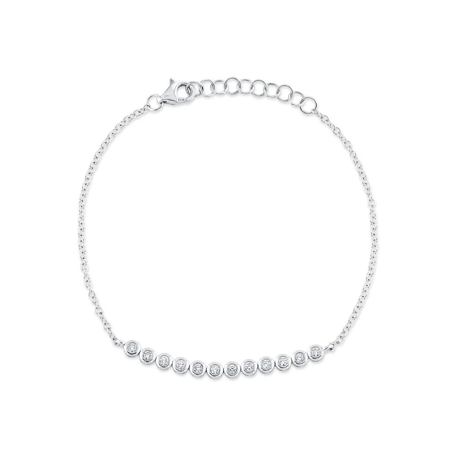 Shy Creation Diamond Bezel Bracelet