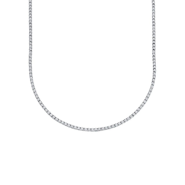 Diamond 3.96ctw Tennis Necklace - Desires by Mikolay