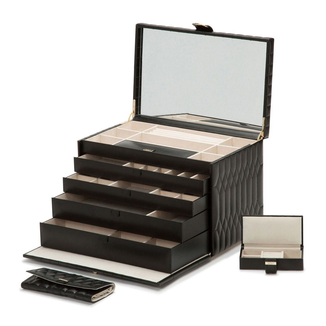 WOLF Caroline Extra Large Jewelry Case