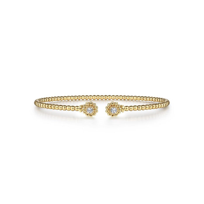 Gabriel & Co. Flower Caps Bujukan Split Cuff