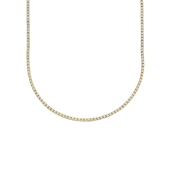 Diamond 3.96ctw Tennis Necklace - Desires by Mikolay