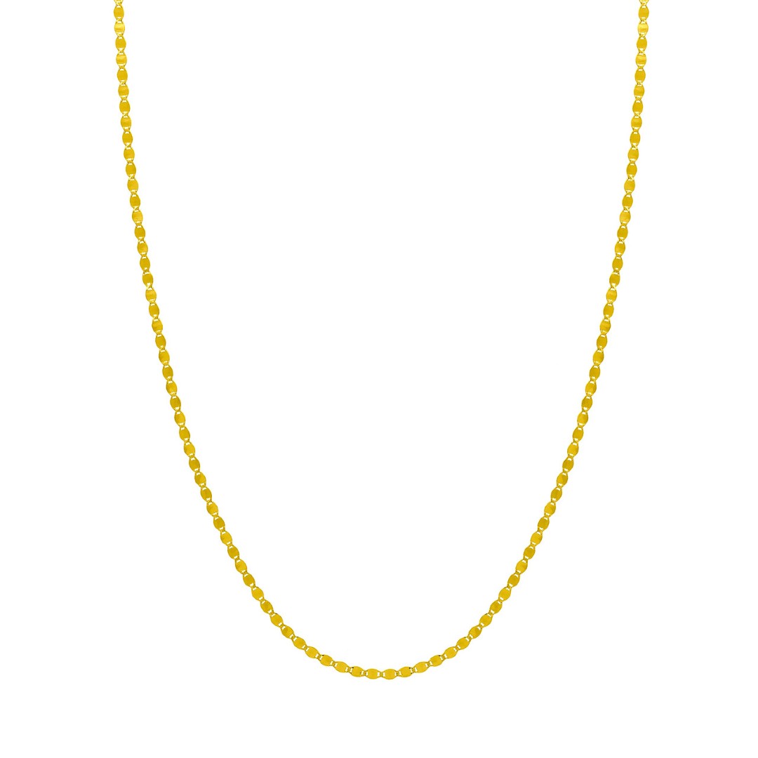 Yellow Gold 2.7mm Valentino Chain