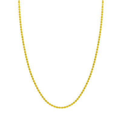 Yellow Gold 2.7mm Valentino Chain